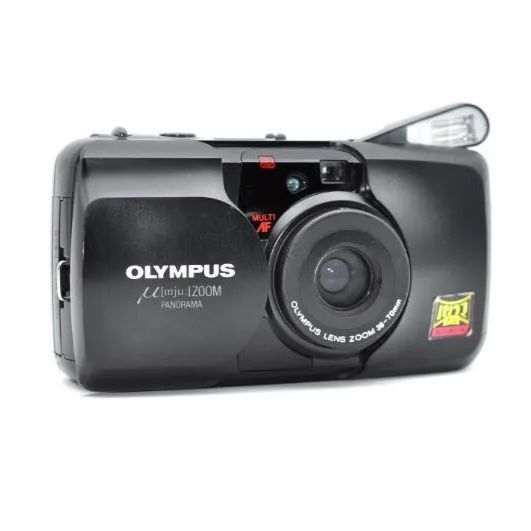 動作OK】OLYMPUS μ[mju:] ZOOM PANORAMA コンパクトフィルムカメラ