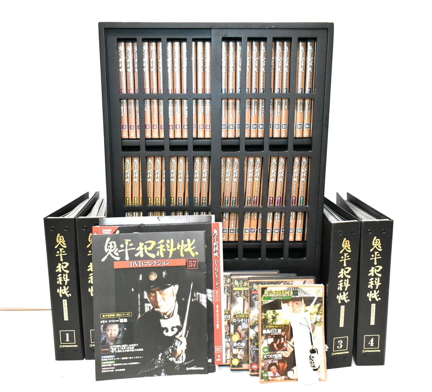 デアゴスティーニ 鬼平犯科帳 DVDコレクション 1-57巻セット 時代劇 池波正太郎 ITH6ZYMFMHRS-E05-byebye