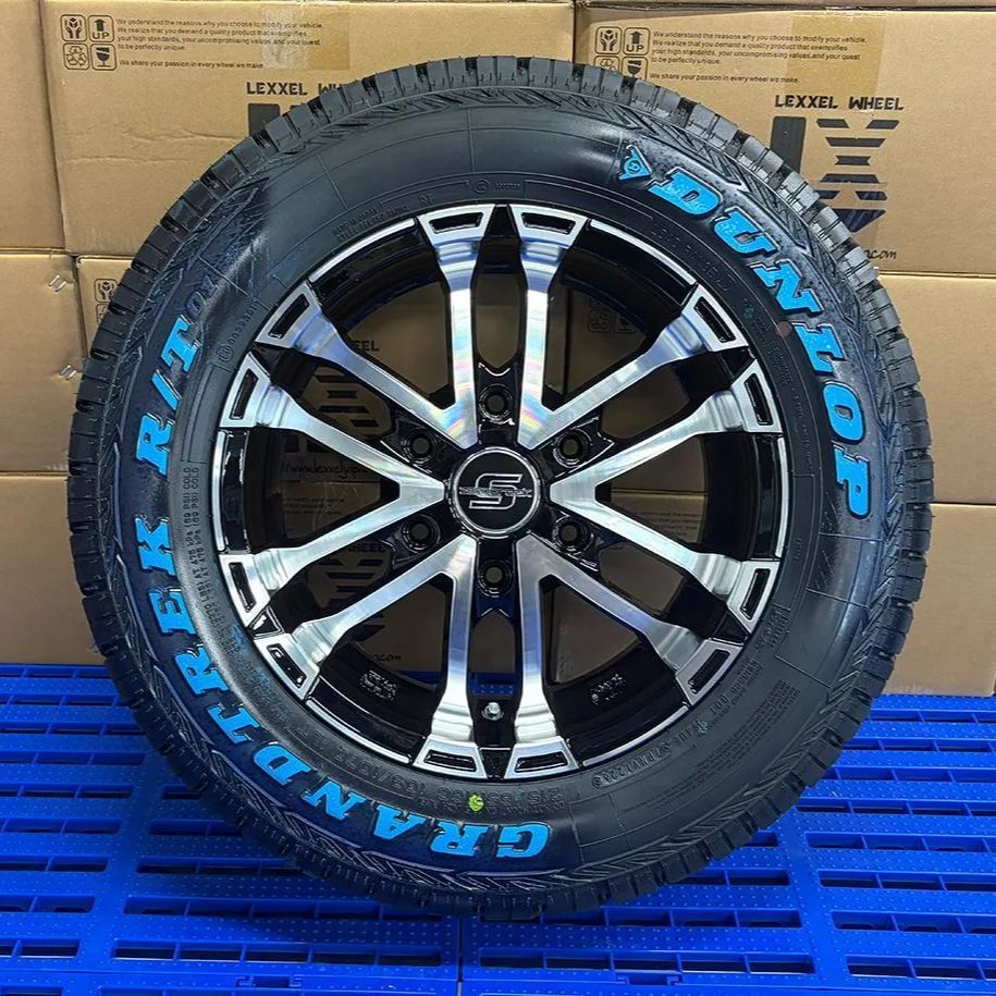 新品 タイヤホイール 4本セット｜200系 ハイエース レジアスエース 16インチ ダンロップ グラントレック RT01 215/65R16 ゼロブレイク S