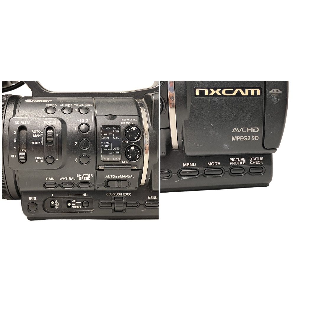 SONY ソニー HXR-NX5J NXCAM カムコーダー 2010年製 ECM-673 業務用