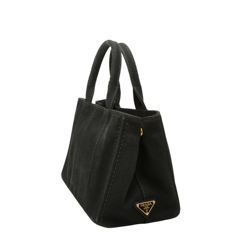 PRADA カナパ S 2way ブラック 三角ロゴプレート ハンドバッグ プラダ 