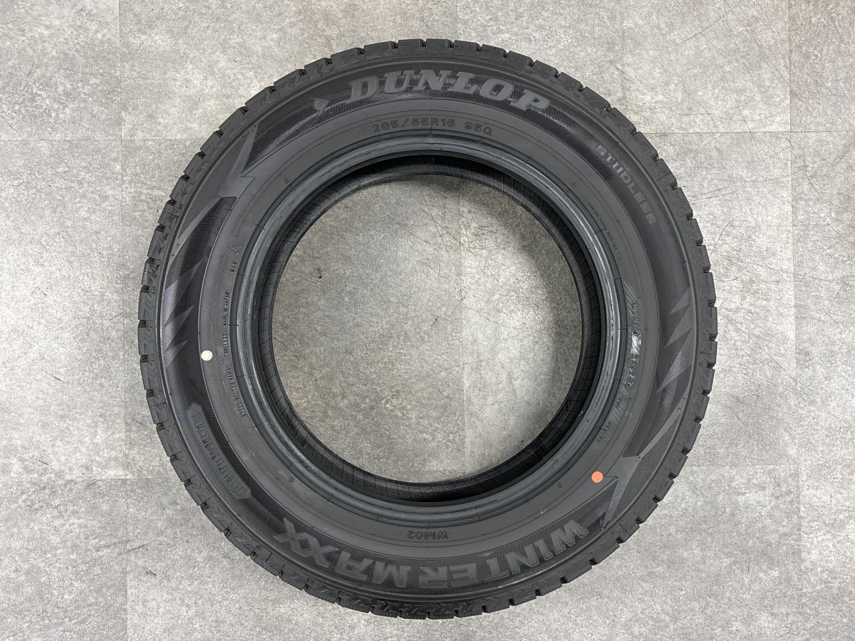 バリ溝】ダンロップ ウィンターマックス WM02 205/65R16 4本セット
