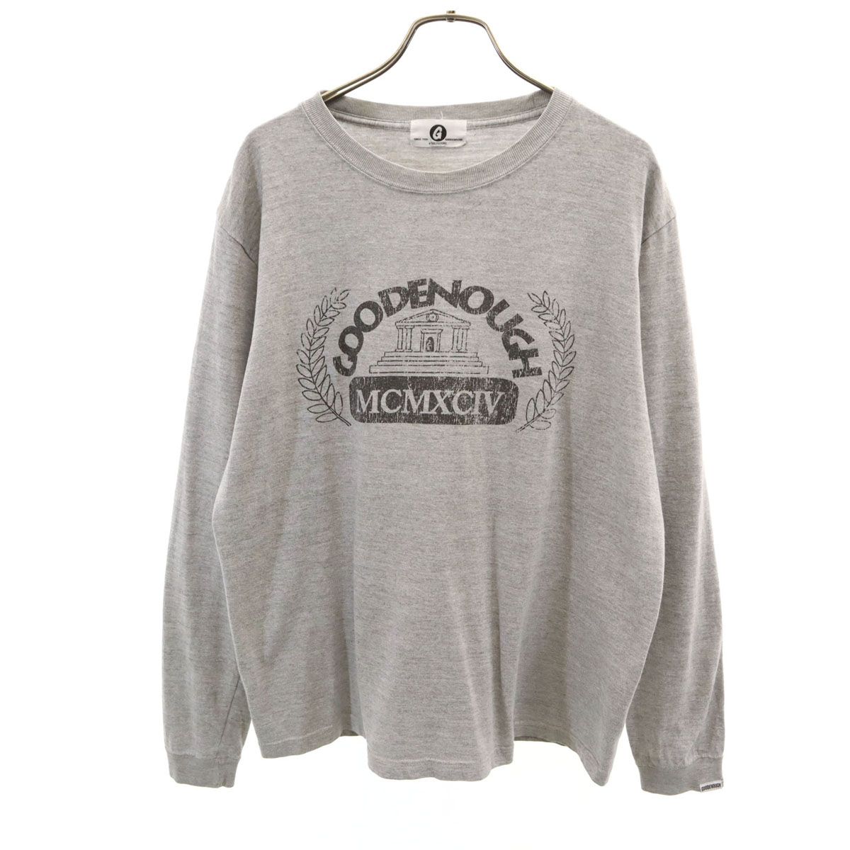 90s GOODENOUGH グッドイナフ（袖の長さ長袖）（メンズ 楽天市場】GOODENOUGH 長袖　Lサイズ Tシャツ グッドイナフ　ロンT トップス