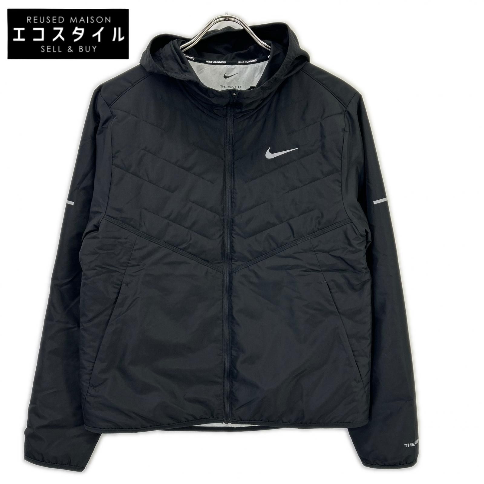 NIKE　ナイキ　DD5645-010 ブラック シンセティックフィル ランニングジャケット　M