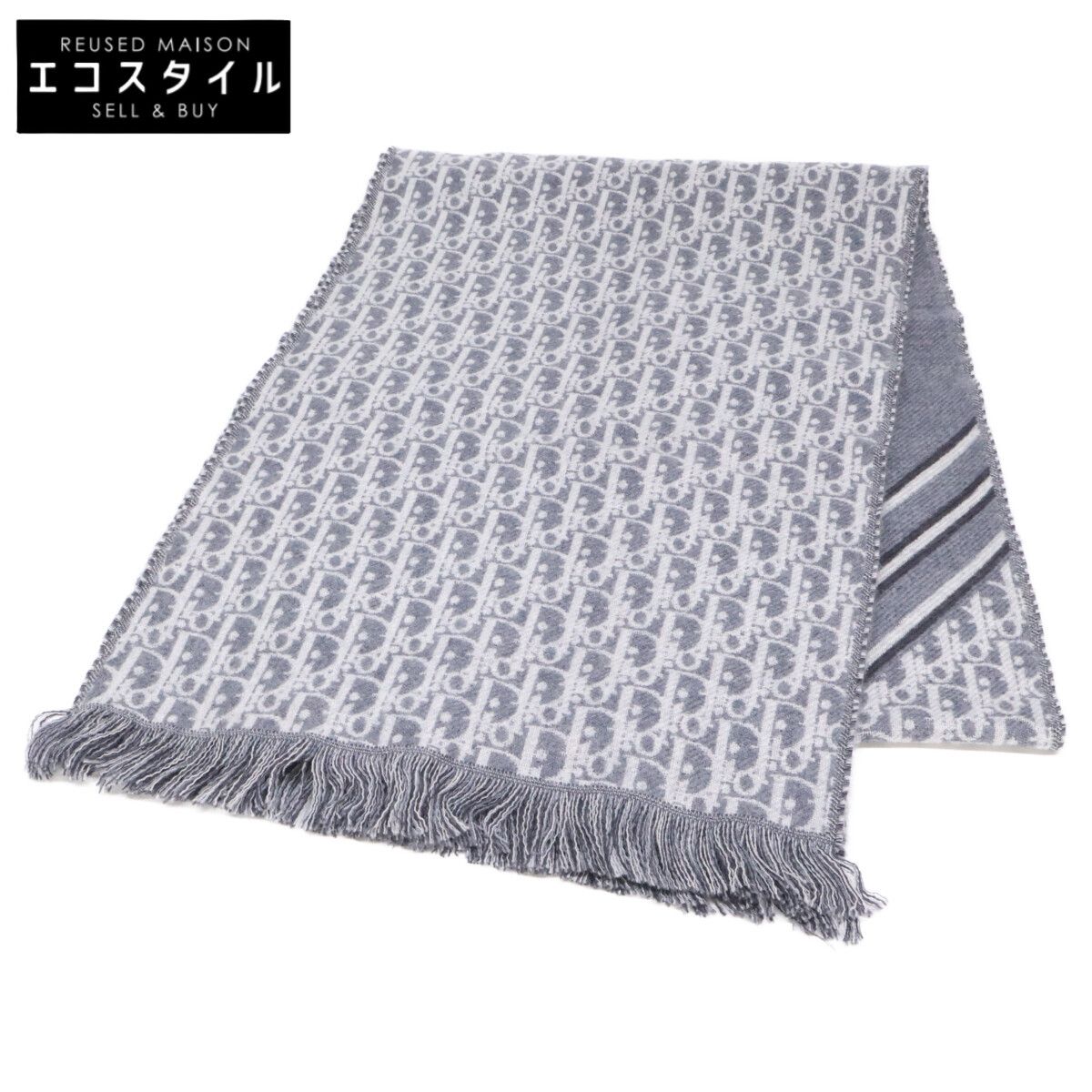 DIOR ディオール 【美品】18E0005A0479 オブリーク ウール