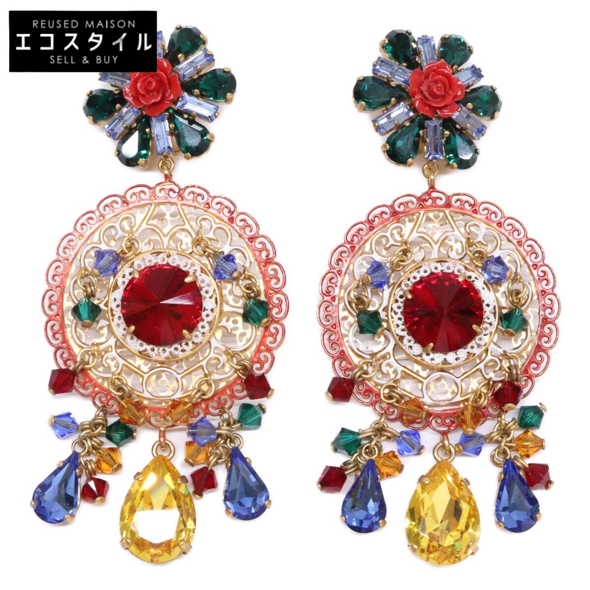 DOLCE&GABBANA　ドルチェアンドガッバーナ　【美品】フィオーリブーケ