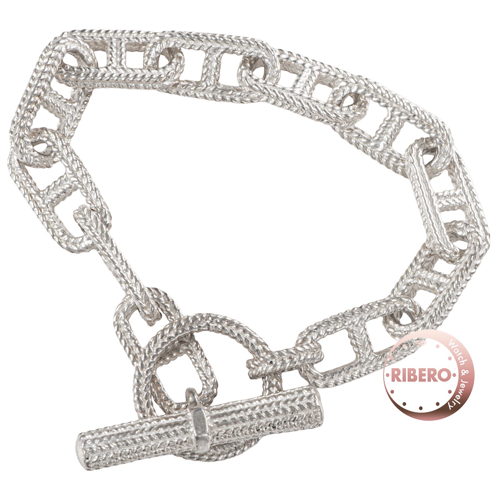 TIFFANY&Co. ティファニー アンカー チェーン ブレスレット スターリングシルバー シルバー【中古】