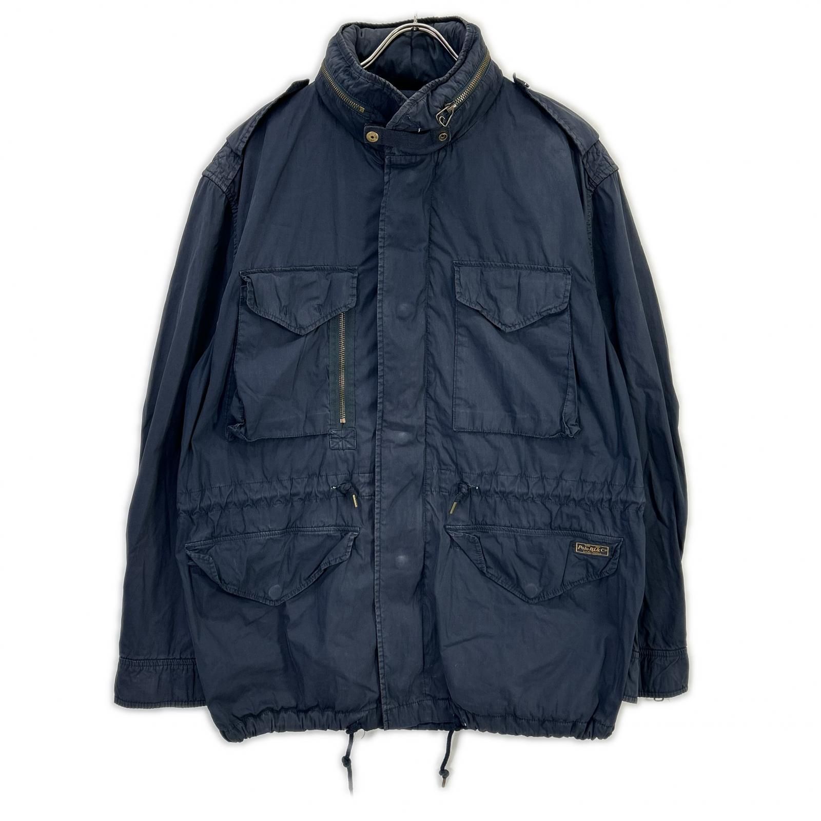 【美品】Polo Ralph Lauren ジャケット　メンズ メンズ POLO RALPH LAUREN ポロ ラルフローレン ネイビー M1943 PRL