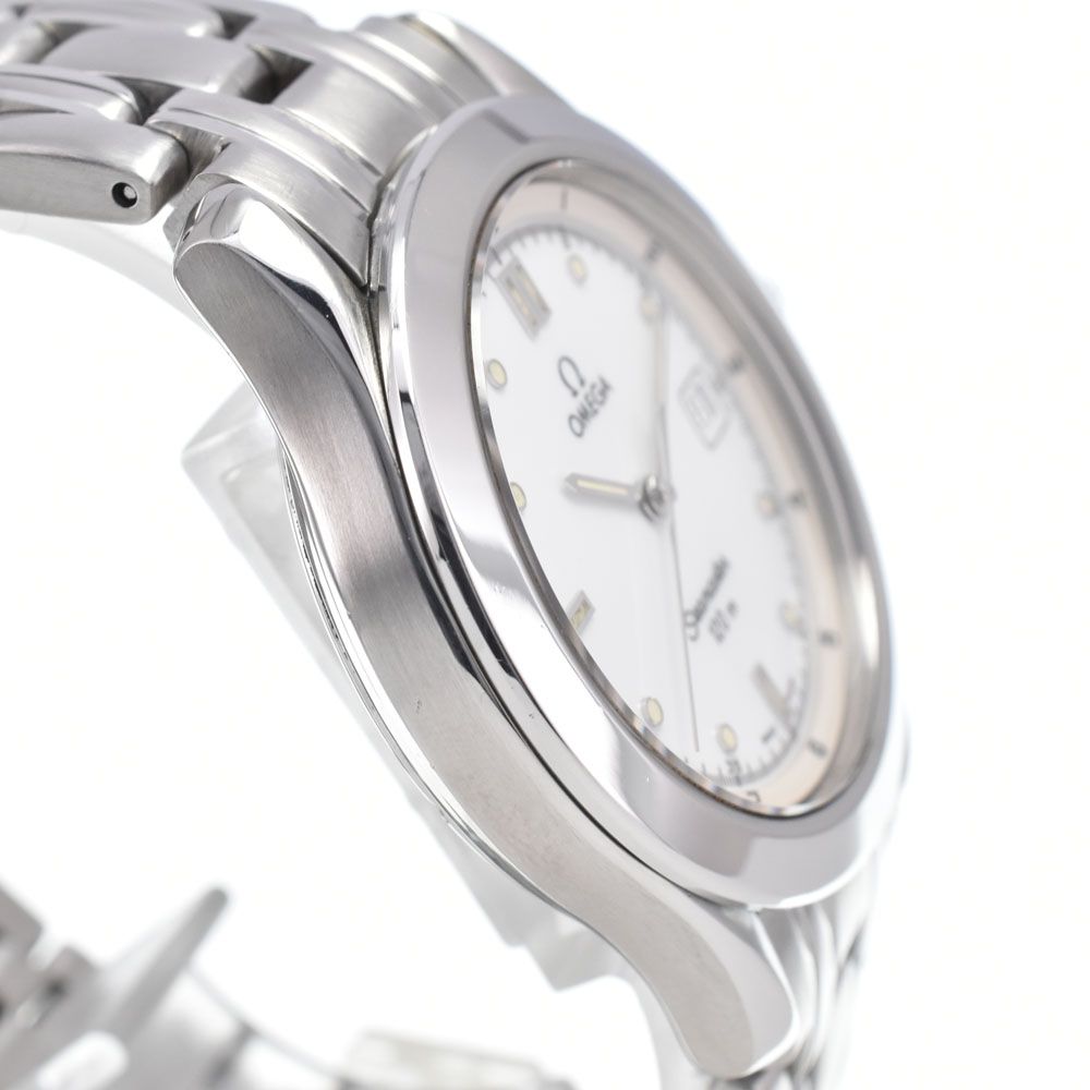 オメガ OMEGA 2511.30 シーマスター120m ホワイト クォーツ メンズ 