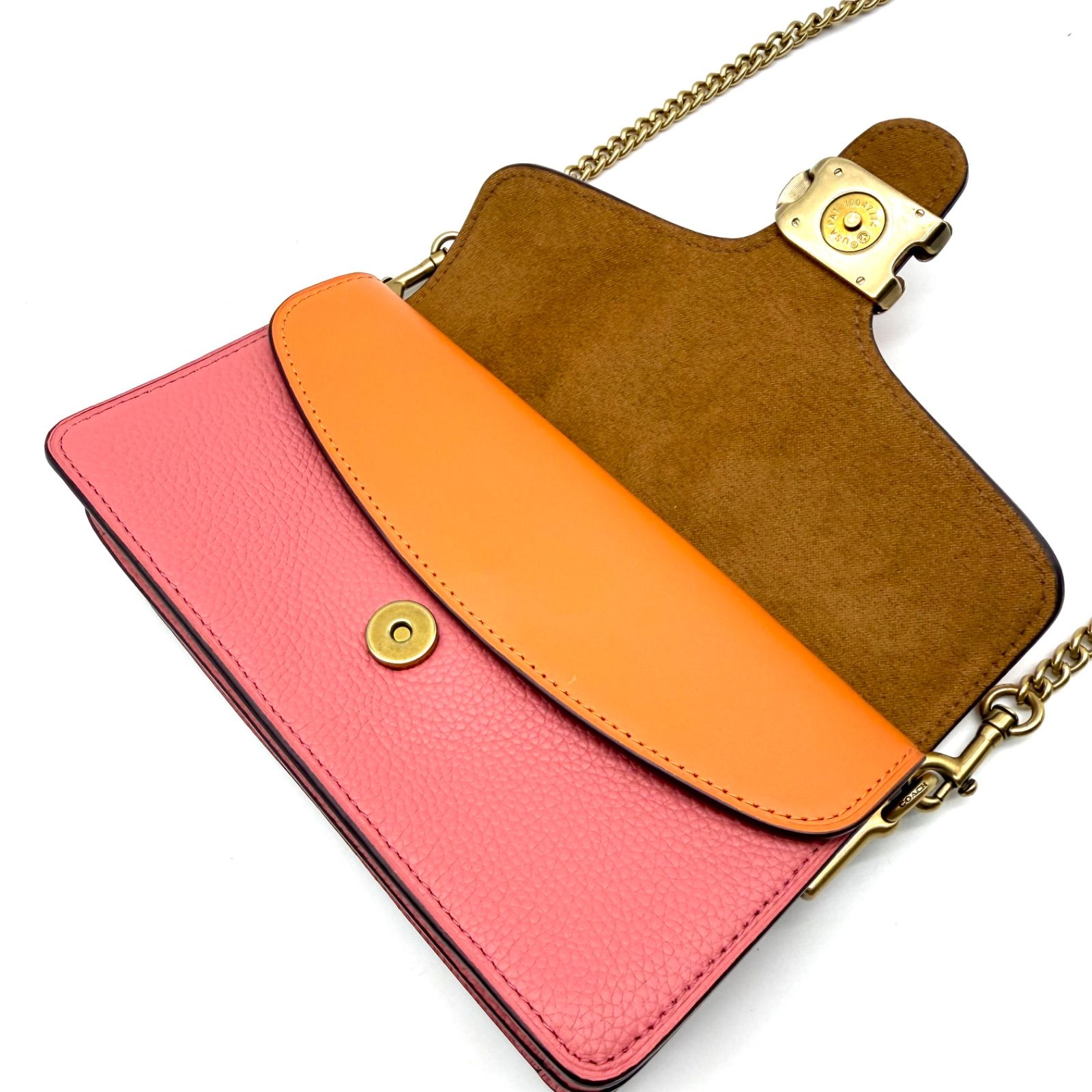 未使用級✨】COACH y2k tabby 2way shoulder bag pink doubleflap 