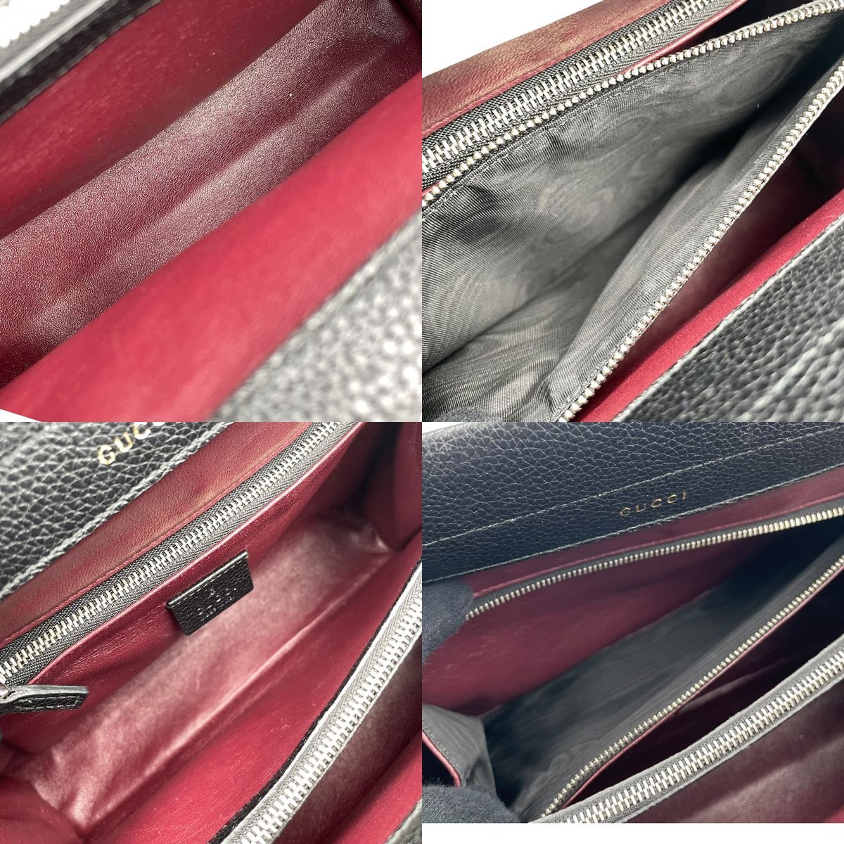 中古】 GUCCI グッチ ズゥミ スモール トップハンドル 2Way 