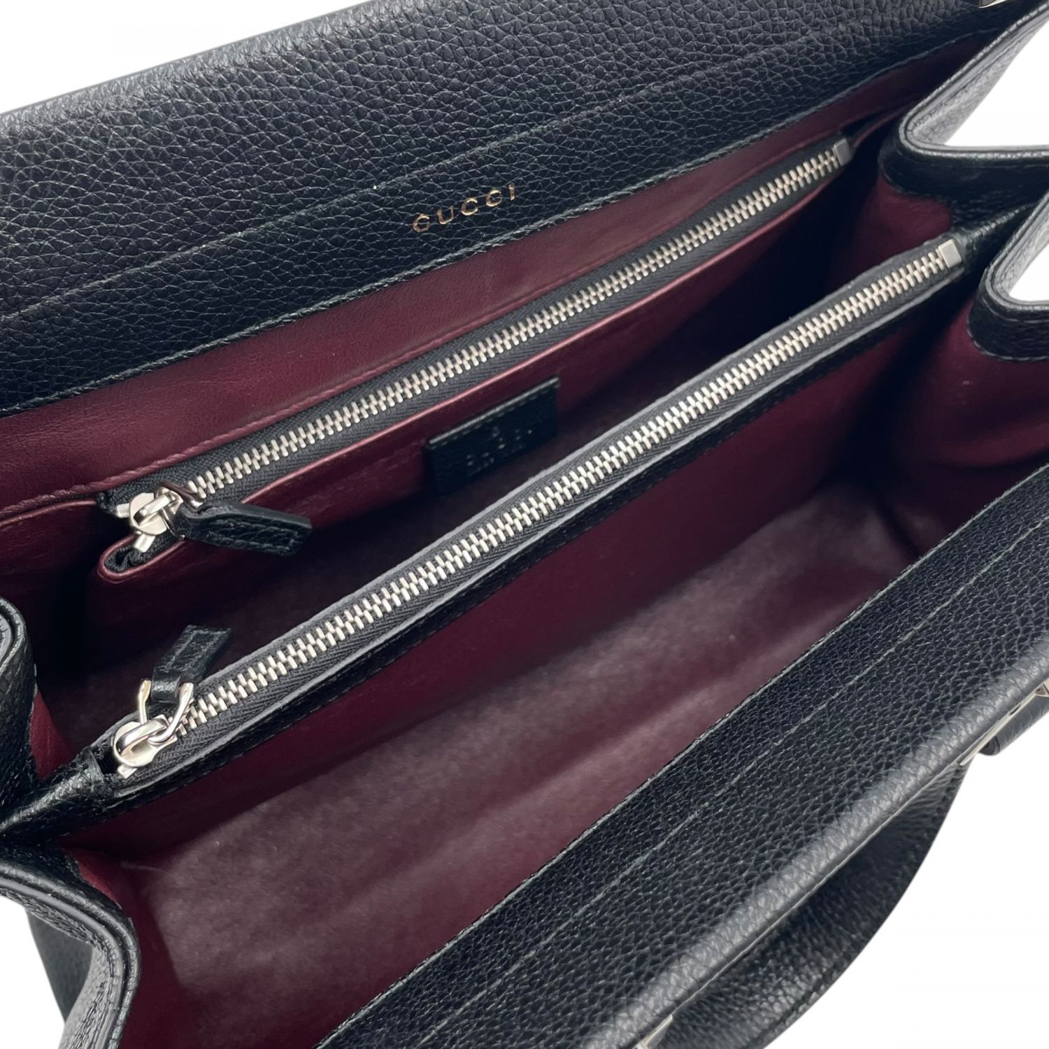 中古】 GUCCI グッチ ズゥミ スモール トップハンドル 2Way 