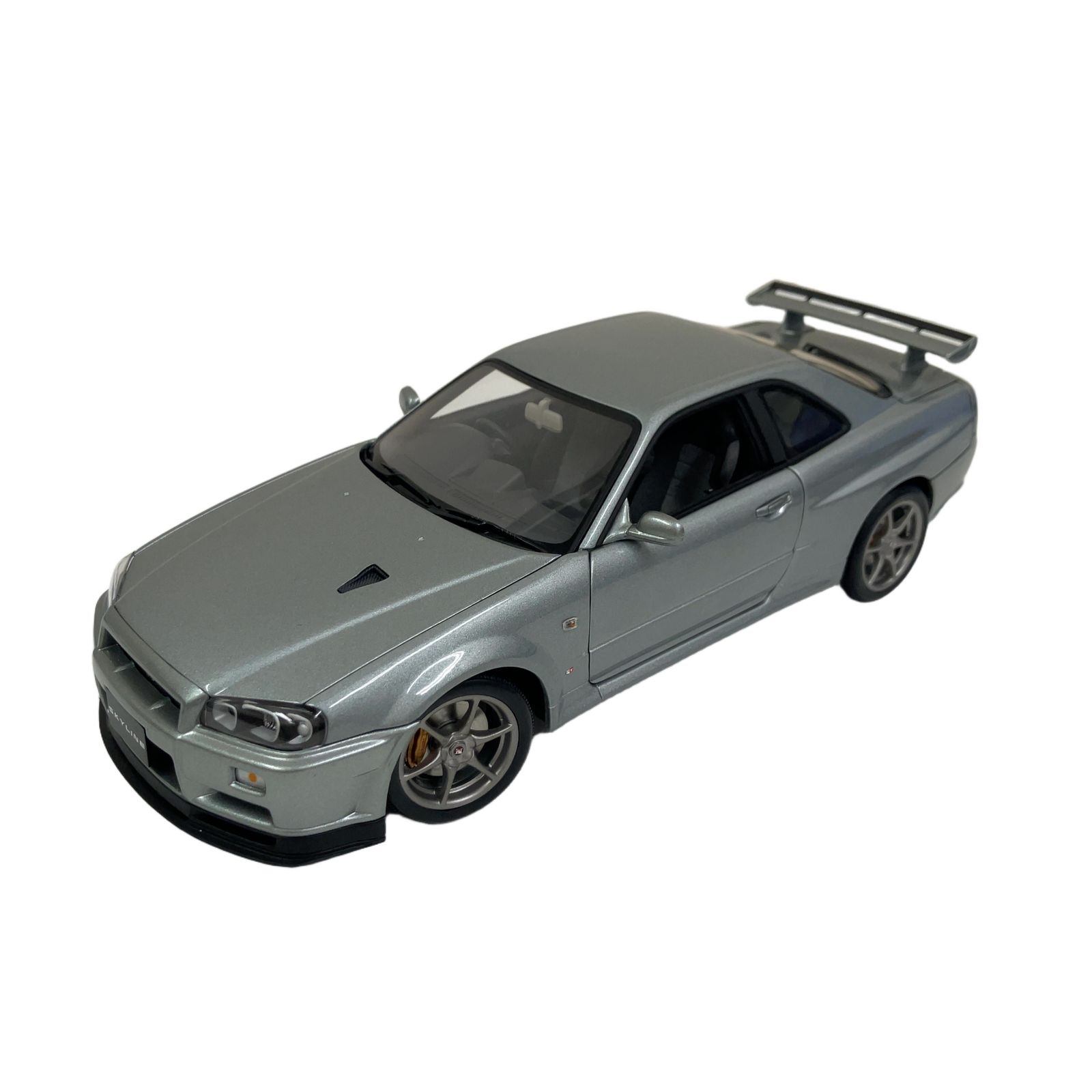 AUTOart 1/18 日産 Skyline R34 V-SpecII シルバー 中古T11271781