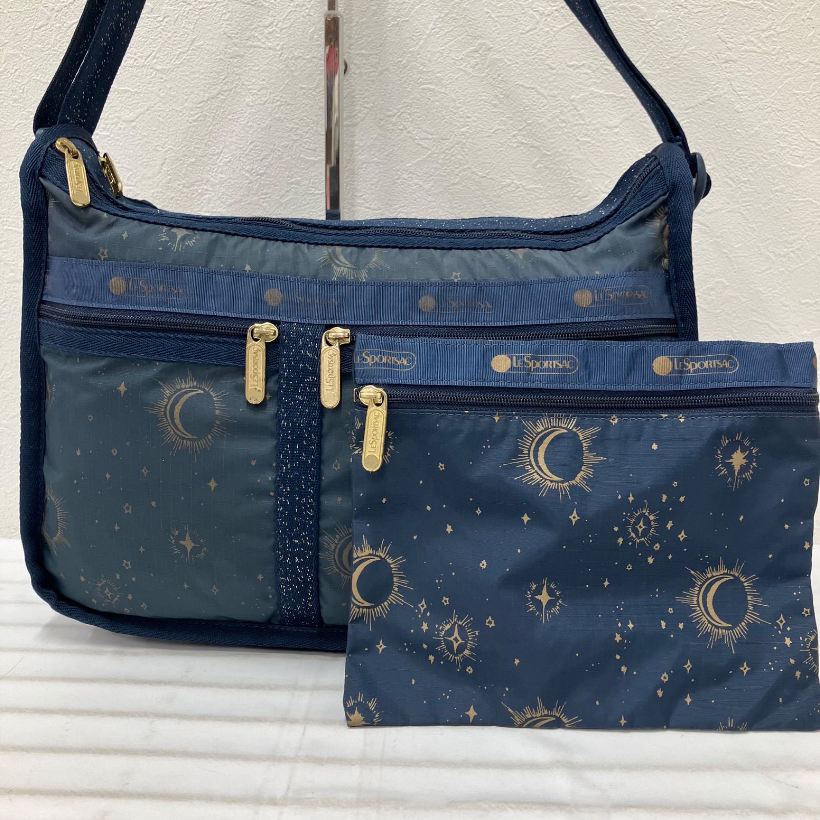 3851 LeSportsac レスポートサック デラックスエブリデイ ミッドナイト 