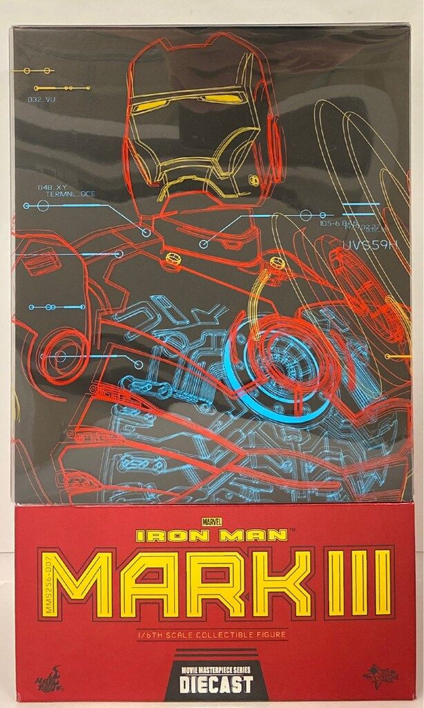 HOTTOYS MOVIE MASTERPIECE DIECAST IRON MAN MARK 3 / DIECAST / 通常版 MMS256