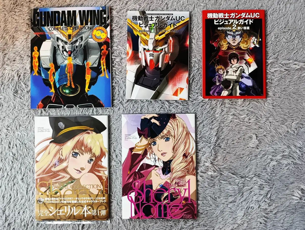 ガンダムW (ウイングガンダム) UC (ユニコーン) マクロスF (フロンティア) アートブック