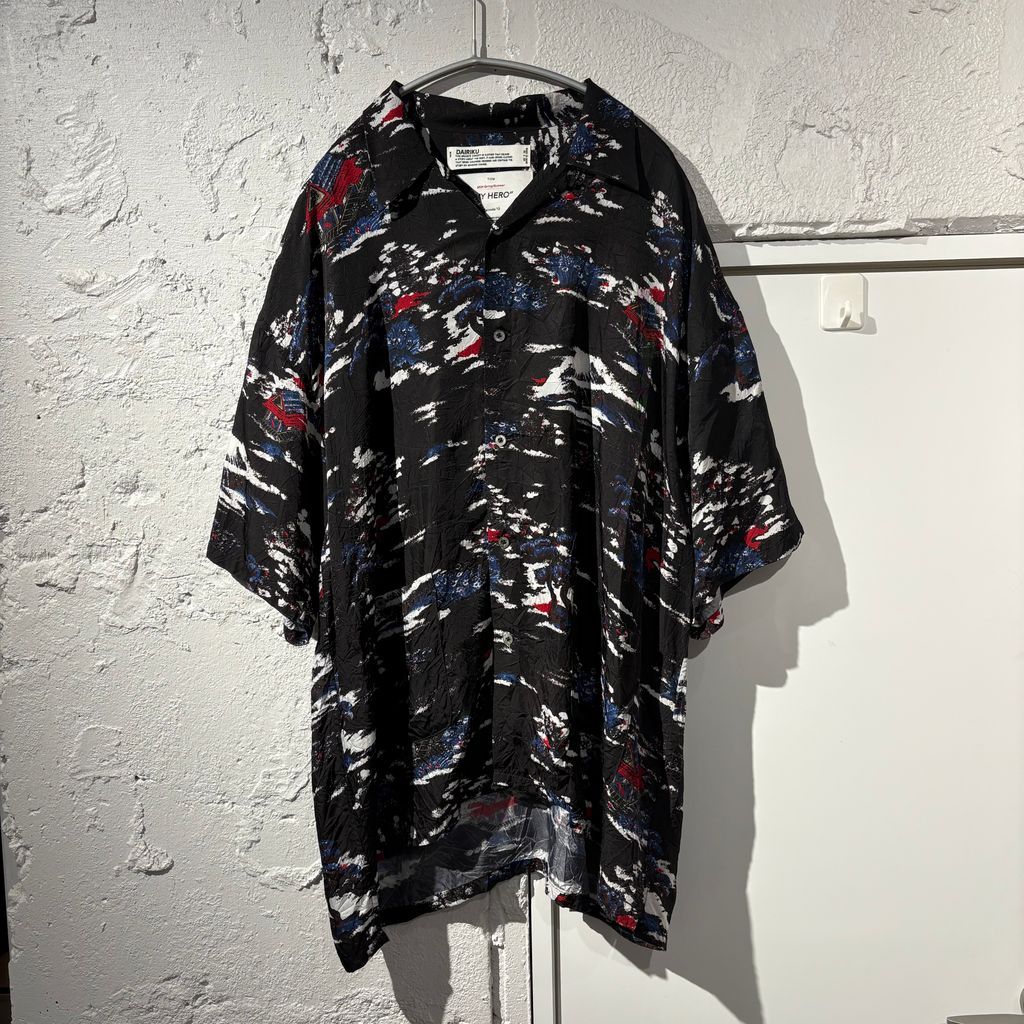 DAIRIKU ダイリク 24SS Cliff Aloha Shirt アロハシャツ 24SS-S-9