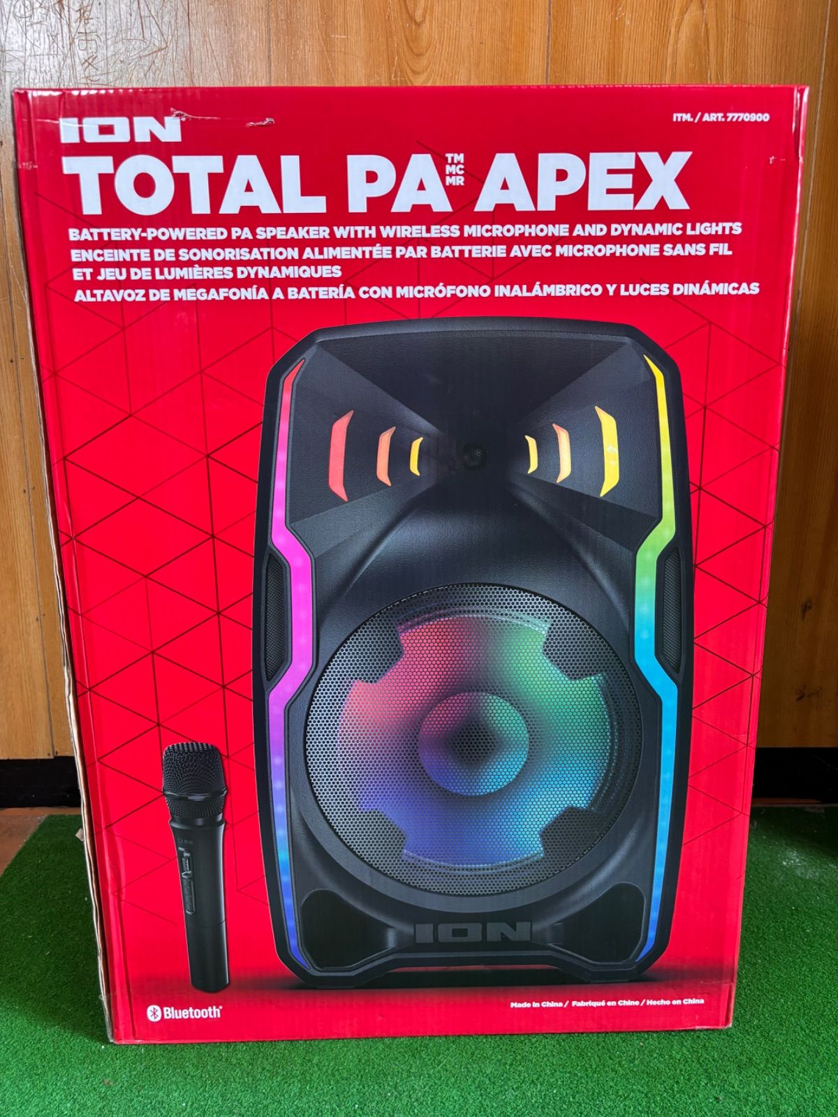 新品】ION Audio TOTAL PA APEX バッテリー搭載PAスピーカー マイク