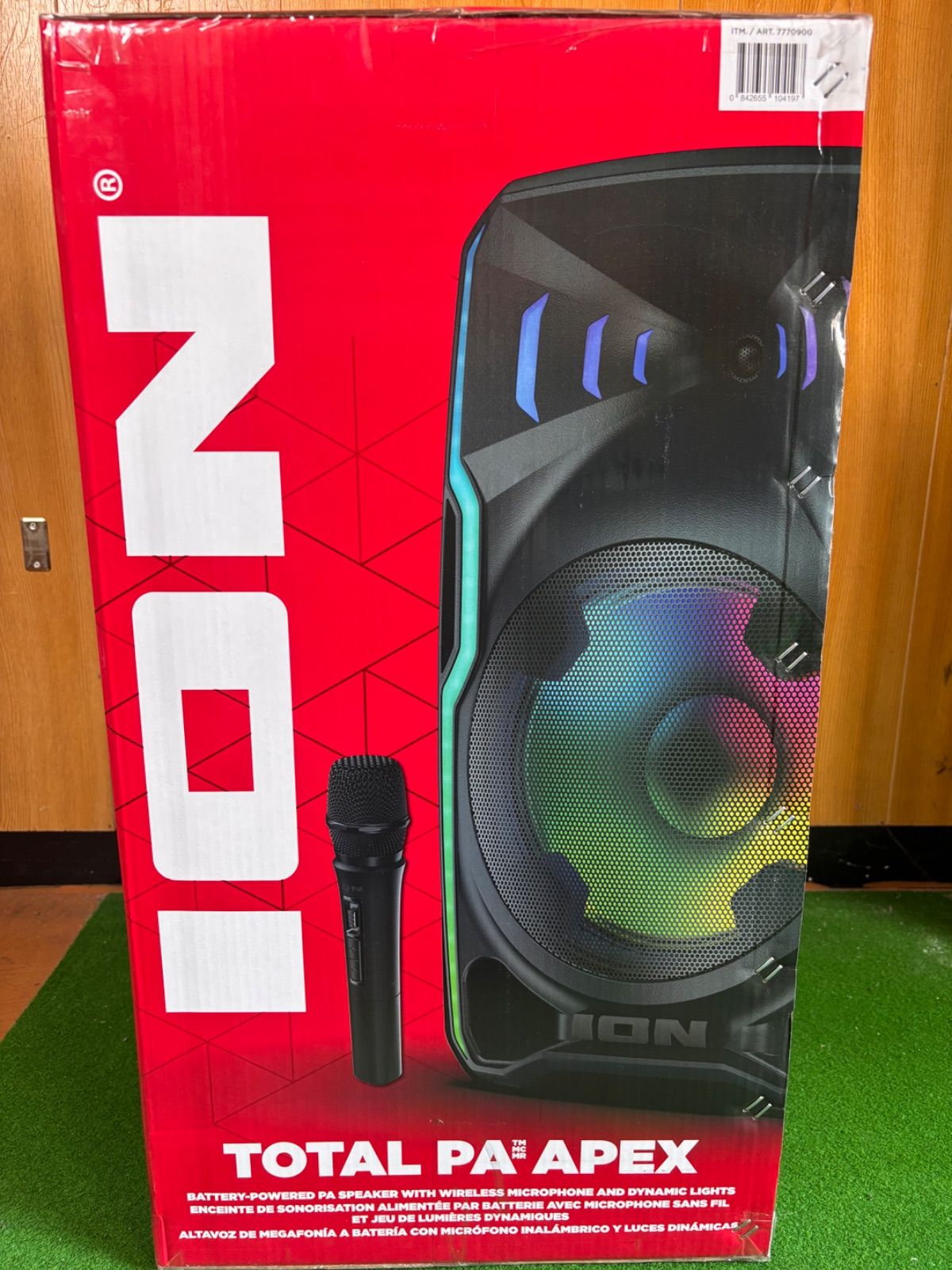 新品】ION Audio TOTAL PA APEX バッテリー搭載PAスピーカー マイク