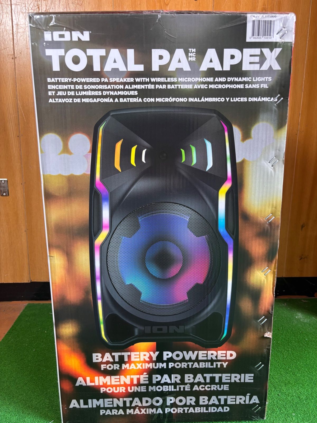 新品】ION Audio TOTAL PA APEX バッテリー搭載PAスピーカー マイク