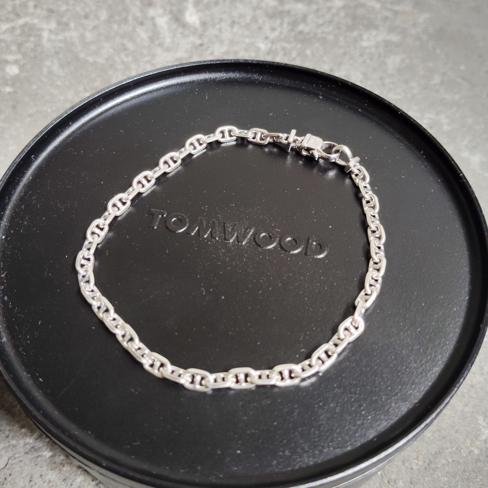 TOM WOOD Cable Bracelet 7.7 inches トムウッド ケーブルブレスレット