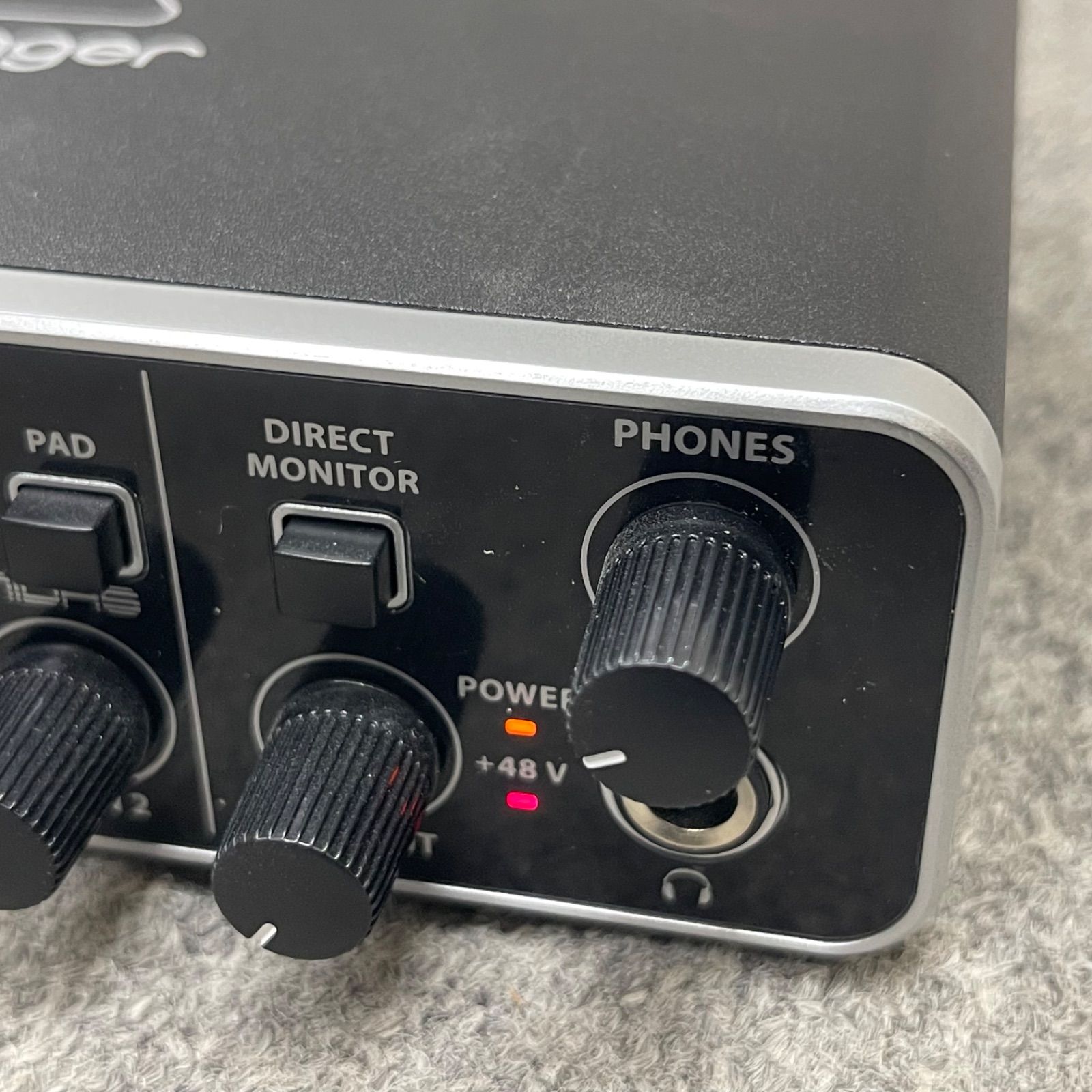 Behringer UMC202HD 新品未使用 オーディオインターフェース BEHRINGER U-PHORIA UMC202HD オーディオインターフェース ベリンガー