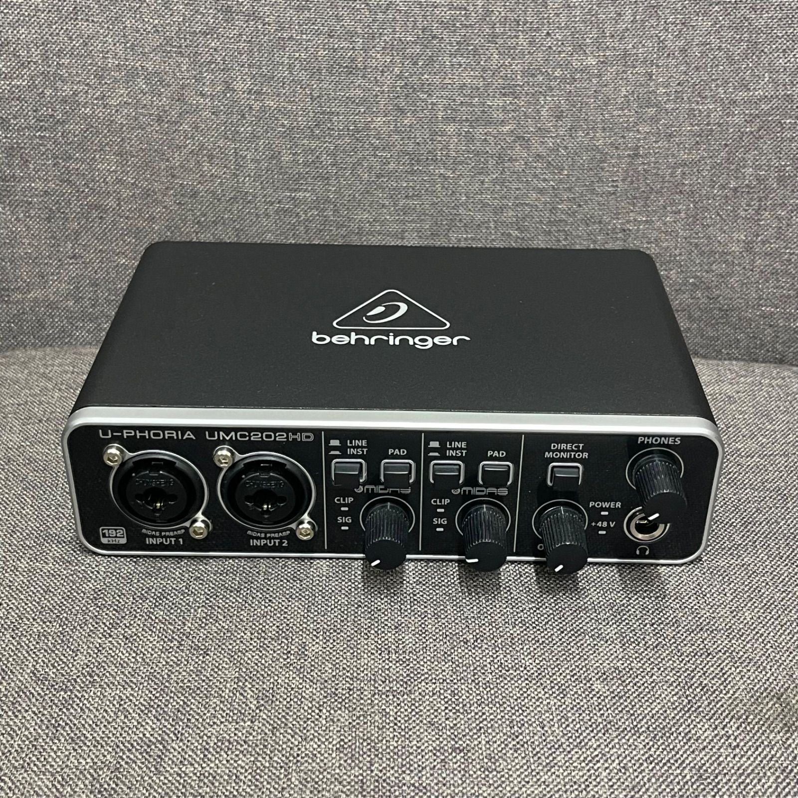 NPA】ジャンク BEHRINGER U-PHORIA UMC202HD ベリンガー オーディオ