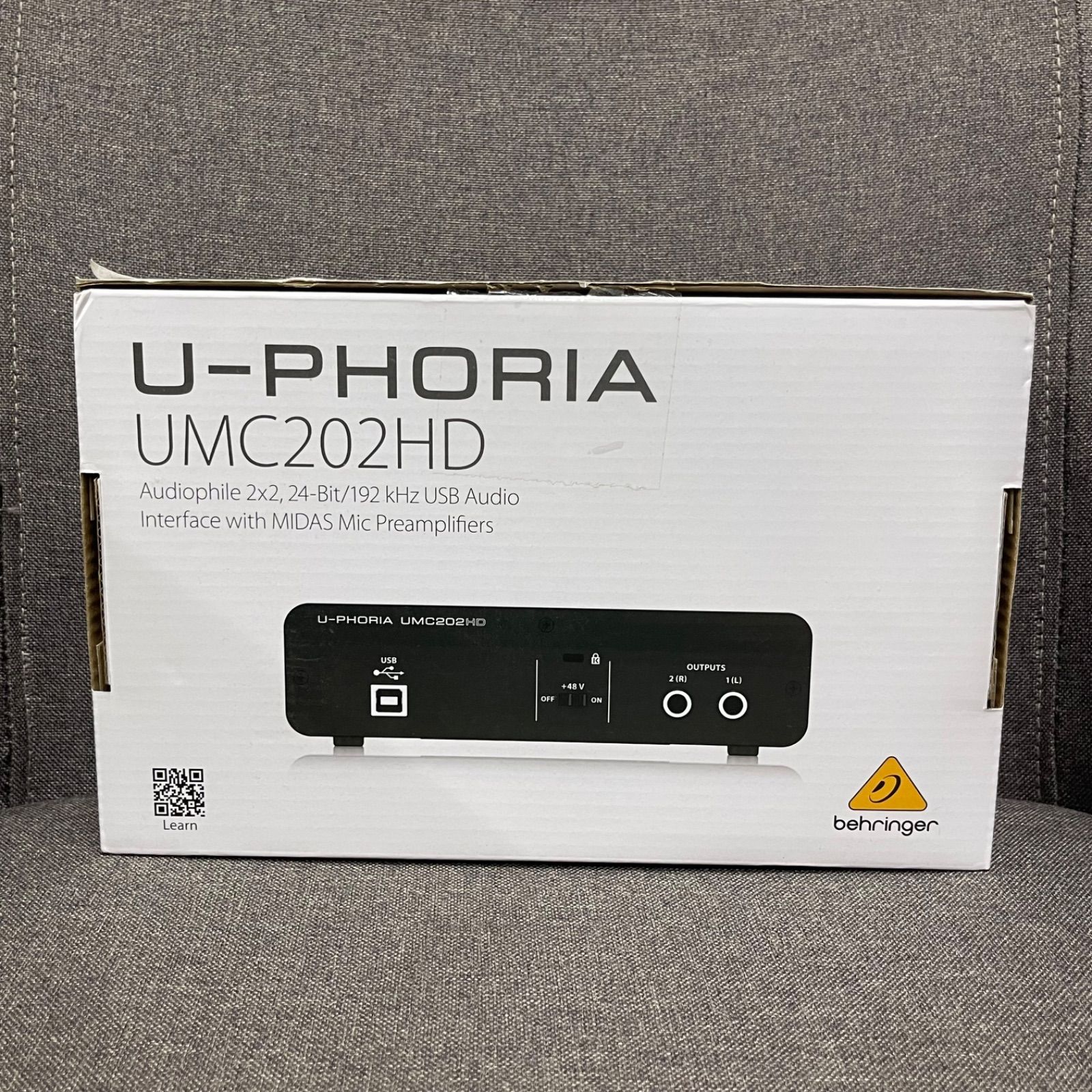 NPA】ジャンク BEHRINGER U-PHORIA UMC202HD ベリンガー オーディオ