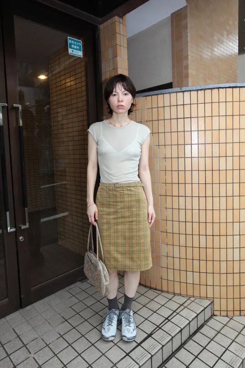 Nuuanu 누아누 トップス Onwa top_sage