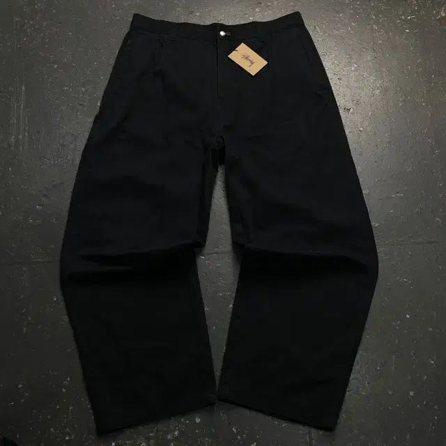 (新品) 36 ステューシー STU SaTurday of Us ワークギア スラックス ツイル ワークパンツ