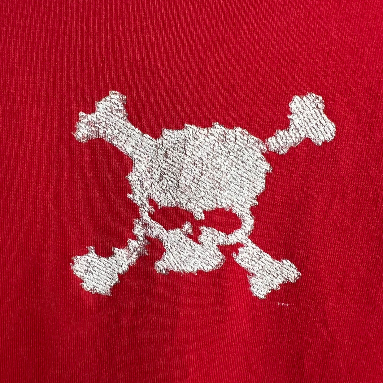 OAKLEY 90s USA tech lame skull Tee L オークリー スカル 髑髏 ラメ 