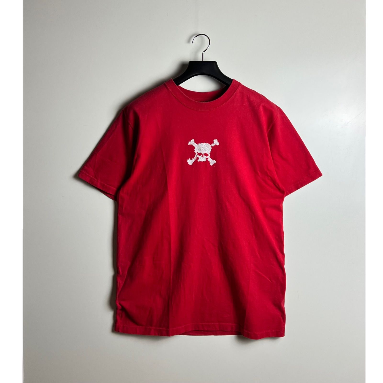 OAKLEY 90s USA tech lame skull Tee L オークリー スカル 髑髏 ラメ