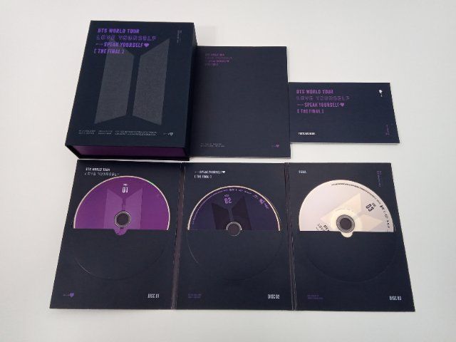 BTS Blu-ray LOVE YOURSELF: SPEAK YOURSELF THE FINAL SEOUL LYS