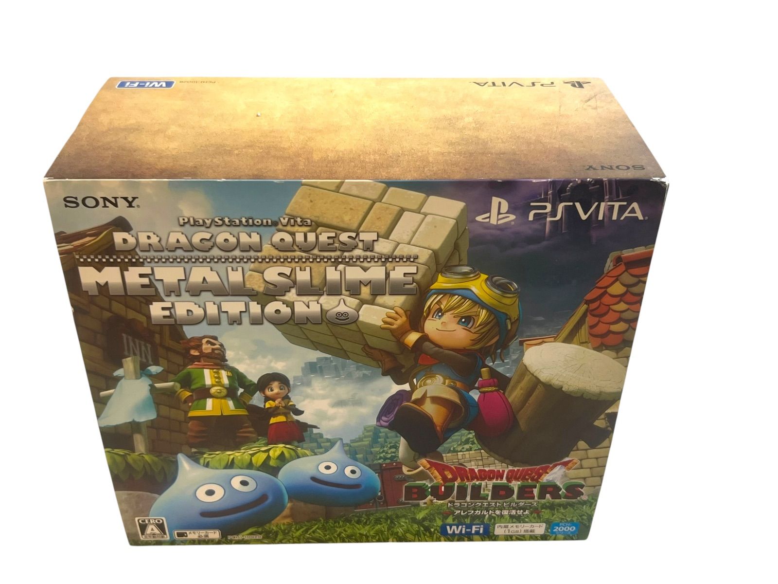 美品 ps vita 本体 ドラクエ メタルスライムエディション