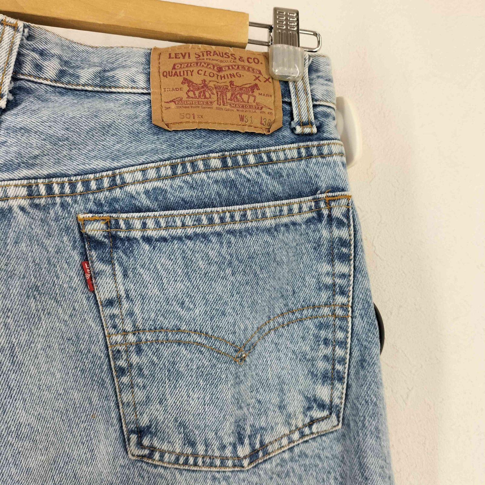 リーバイス Levis 80-90s USA製 ボタン裏555刻印 501XX ボタンフライ