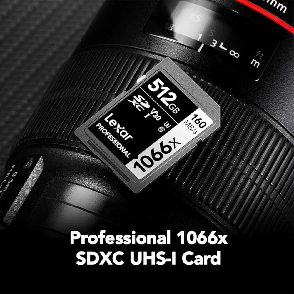 Lexar® Professional 1066x SDXC™ UHS-I Card SILVER Series 512GB LSD1066512G-BNNNG 海外パッケージ版 (LSD1066512G-BNNNU)