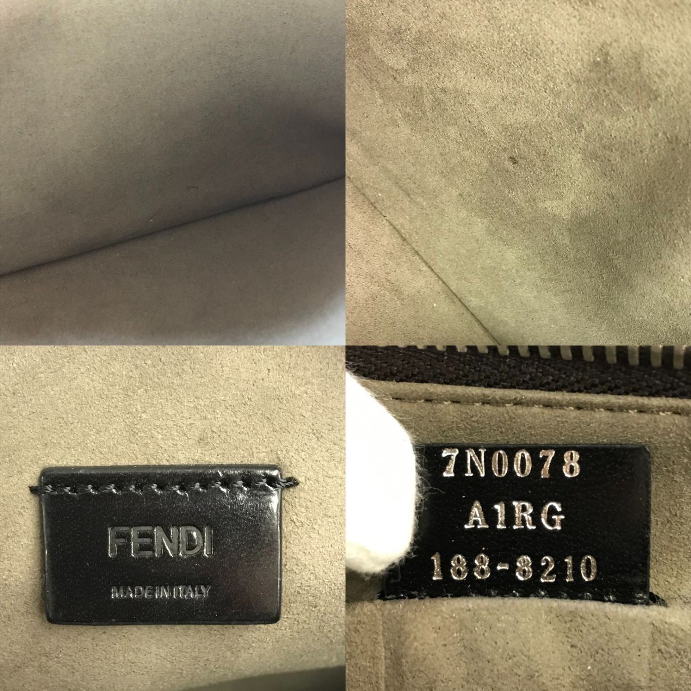 FENDI フェンディ クラッチバッグ レディース レザー 鍵 キー セカンド 