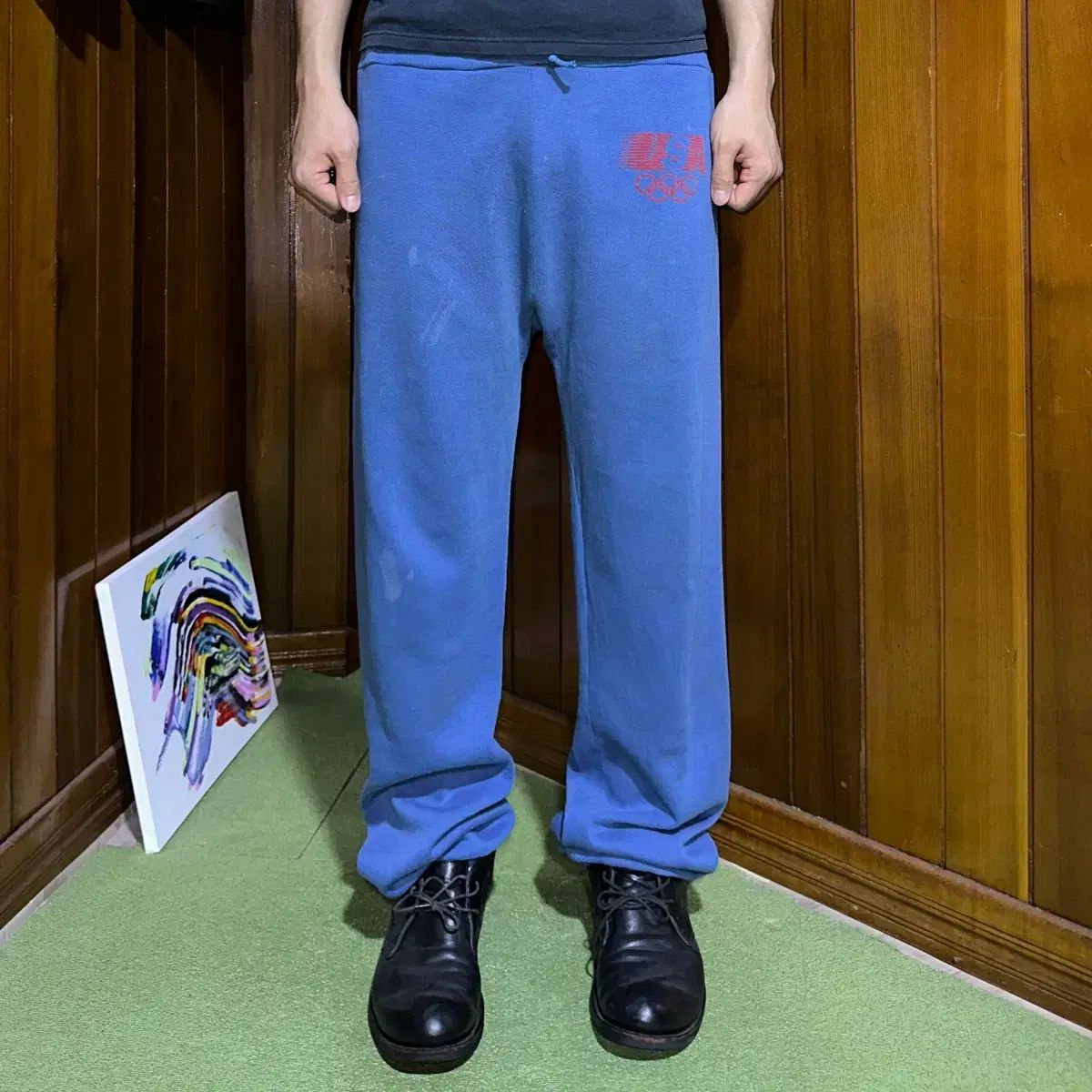 80s リーバイス LAオリンピック スウェットパンツ XL