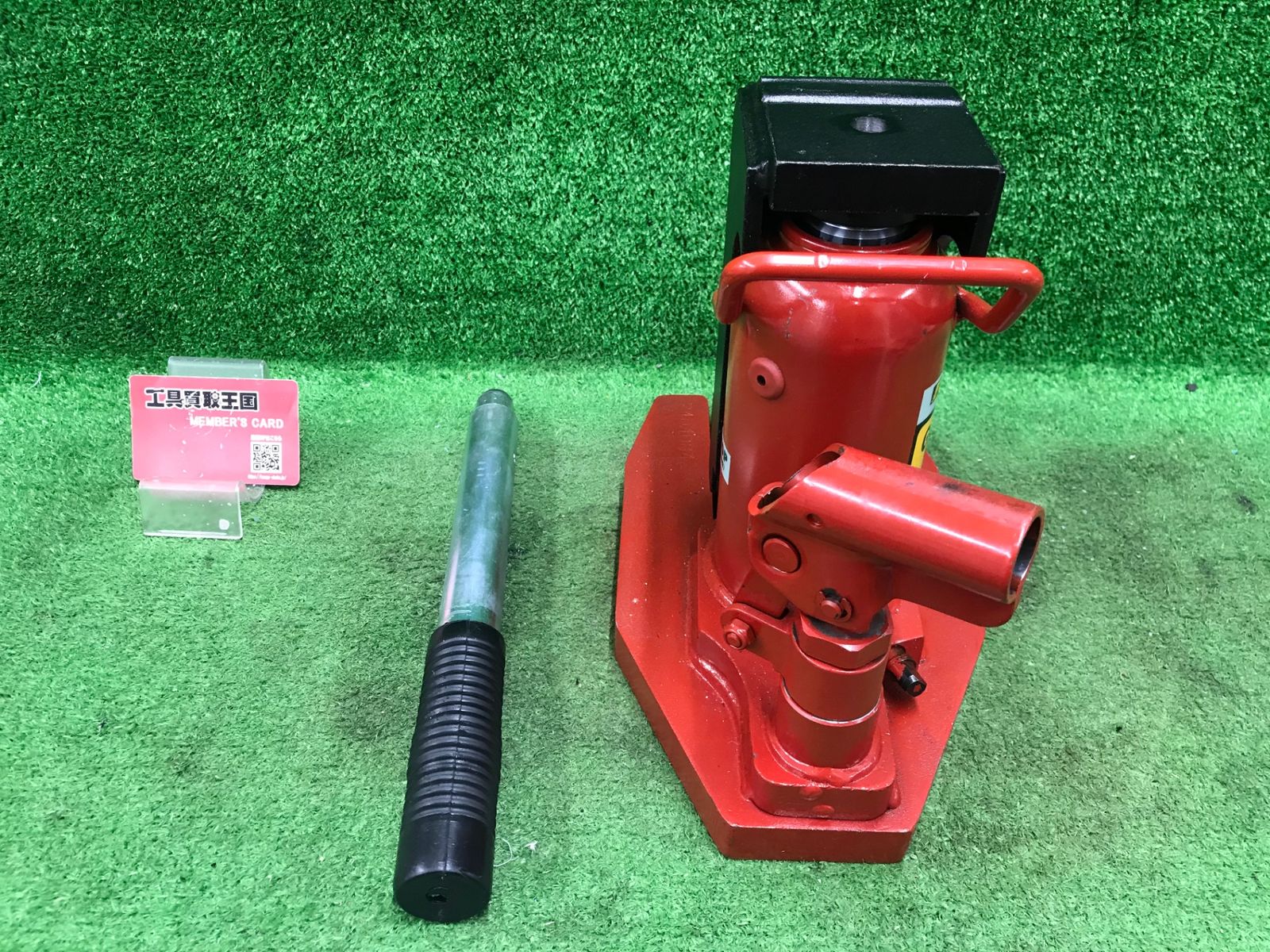 【中古品】【0918】★イーグル レバー回転・安全弁付爪つきジャッキ 爪能力3ｔ 爪ロングタイプ G60L　ITJV5YLVIXMK 28,015円