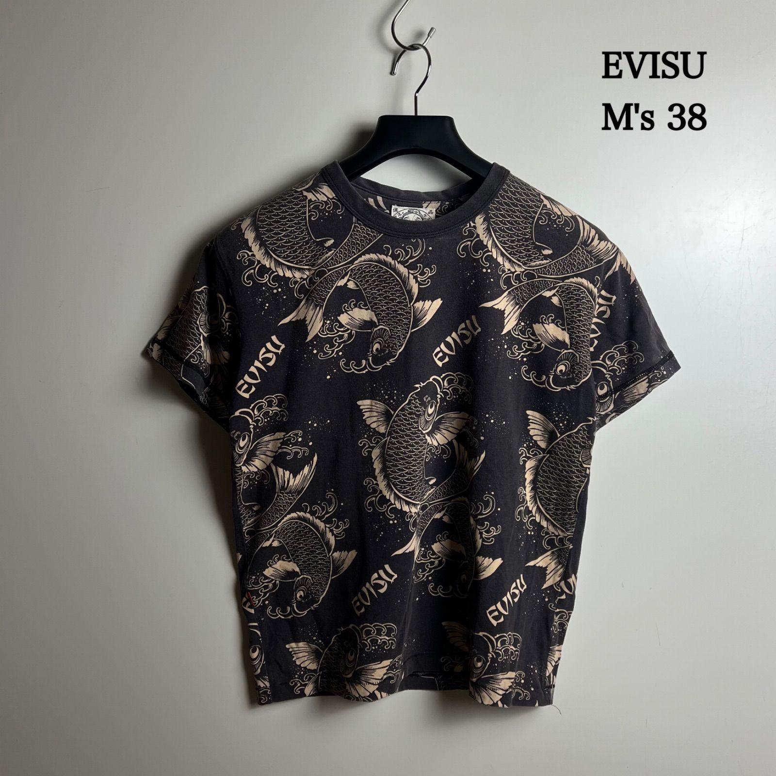 EVISU archive 00s y2k archive Tシャツ　y2k evisu 00s ホワイト メルカリ - サイズ38 Tシャツ トップス