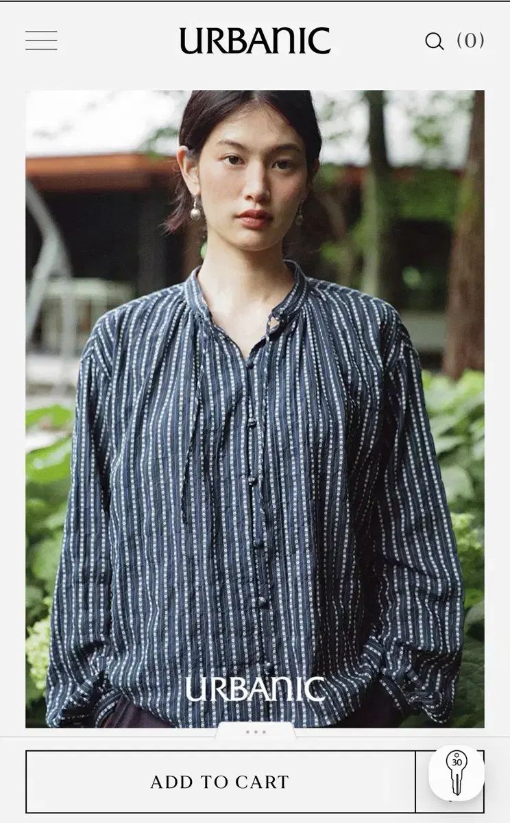 アーバニック Prairie Blouse プレリー ブラウス