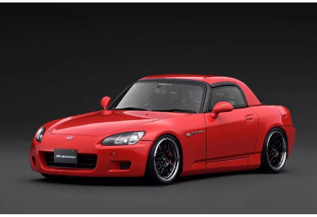 【新品】ミニカー 1/18 Honda S2000 (AP1)(レッド) [IG3922]