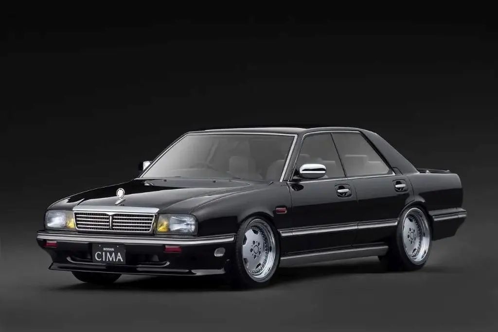 【新品】ミニカー 1/18 NISSAN CEDRIC CIMA (Y31)(ブラック) [IG3904] 30,817円