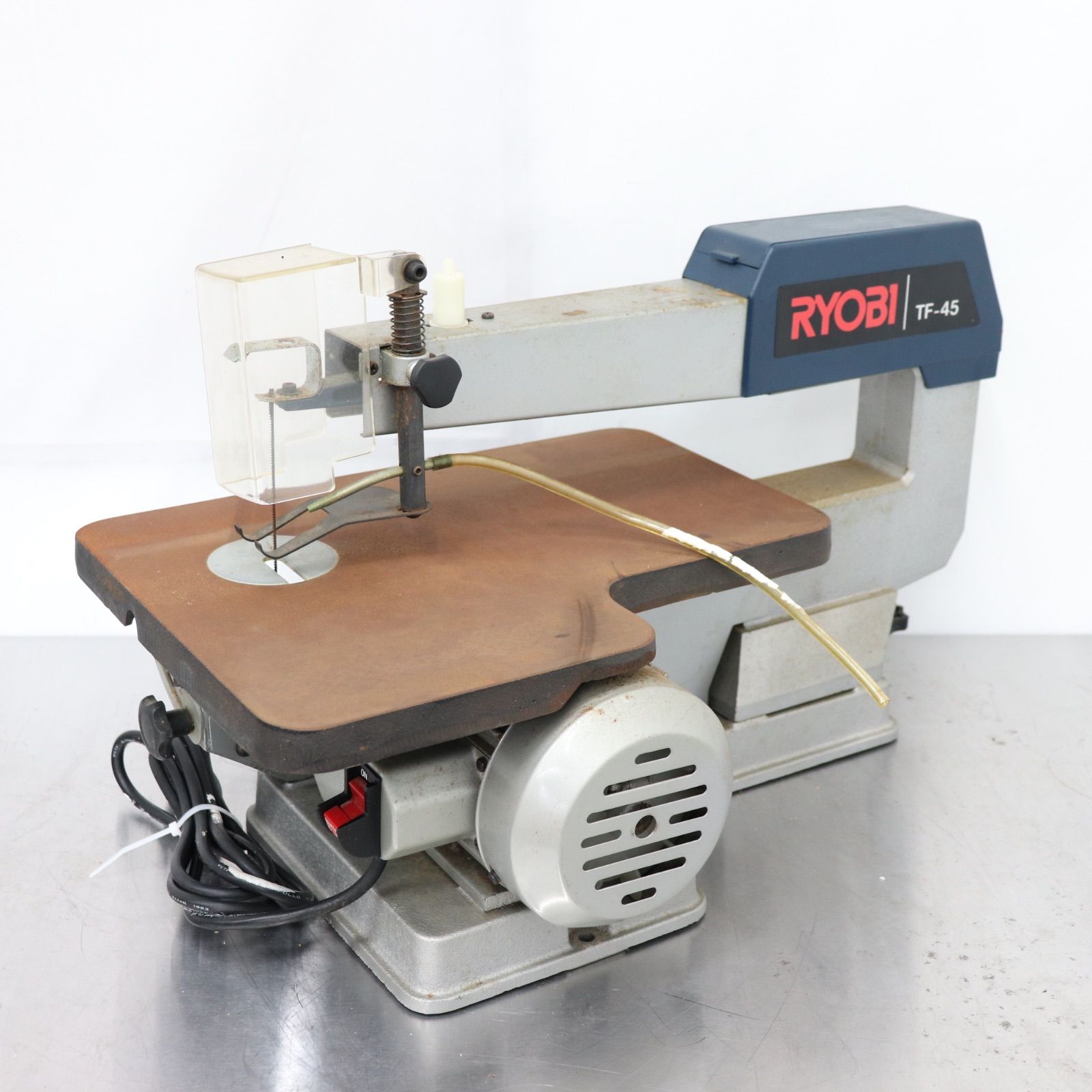 動作確認済】RYOBI リョービ TF-45 卓上糸ノコ盤 電動工具 日曜大工 