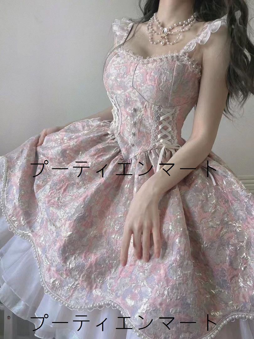 人気商品 ロリータドレス お嬢様 めめしい メイド衣装 アイドル 姫ロリータ風 森ガール