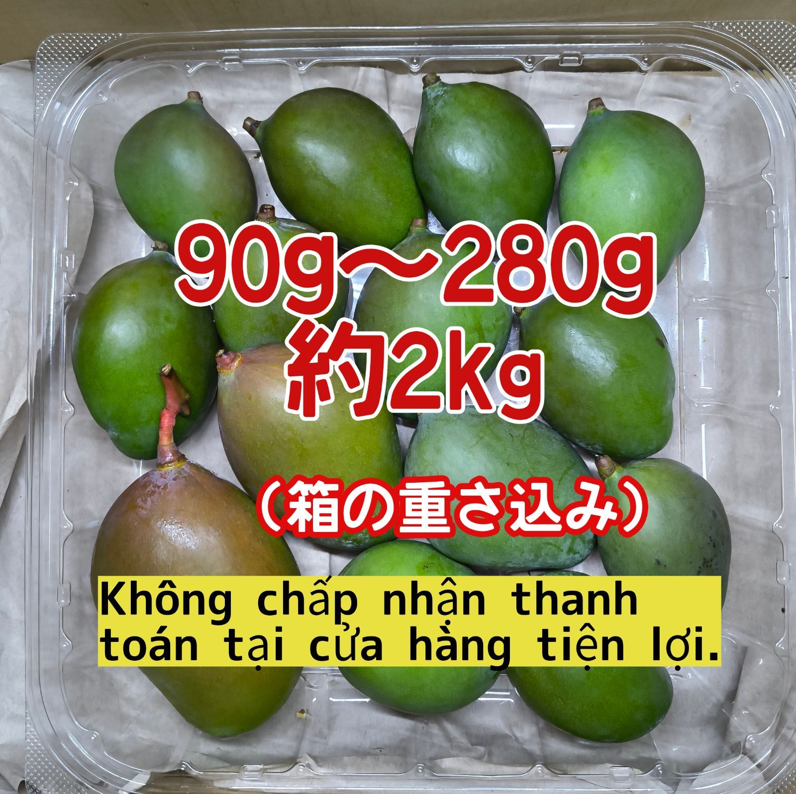 限定品》摘果 未熟 加工用 マンゴー/ 約2㎏〈約90g～280g〉 - メルカリ