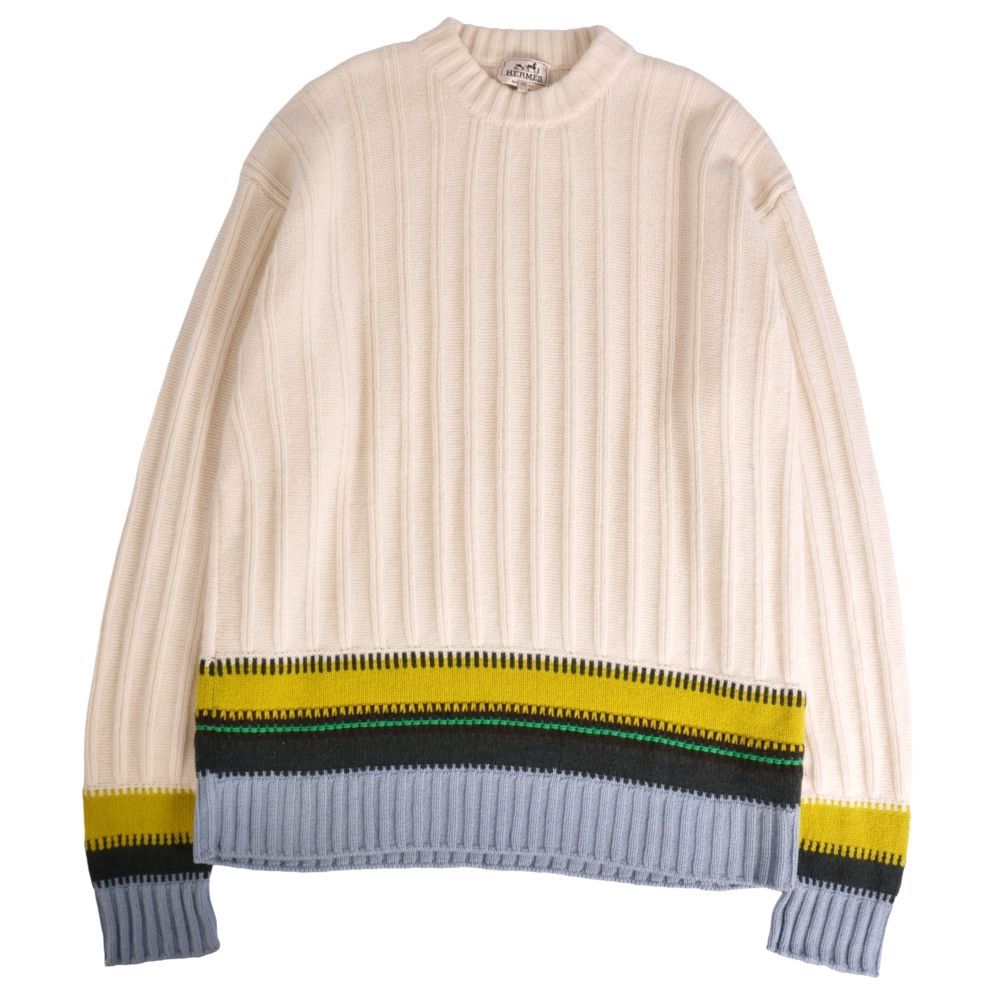 美品 エルメス HERMES ニット 22AW セーター ロングスリーブ ウール 美品 エルメス HERMES ニット 22AW セーター ロングスリーブ 長袖