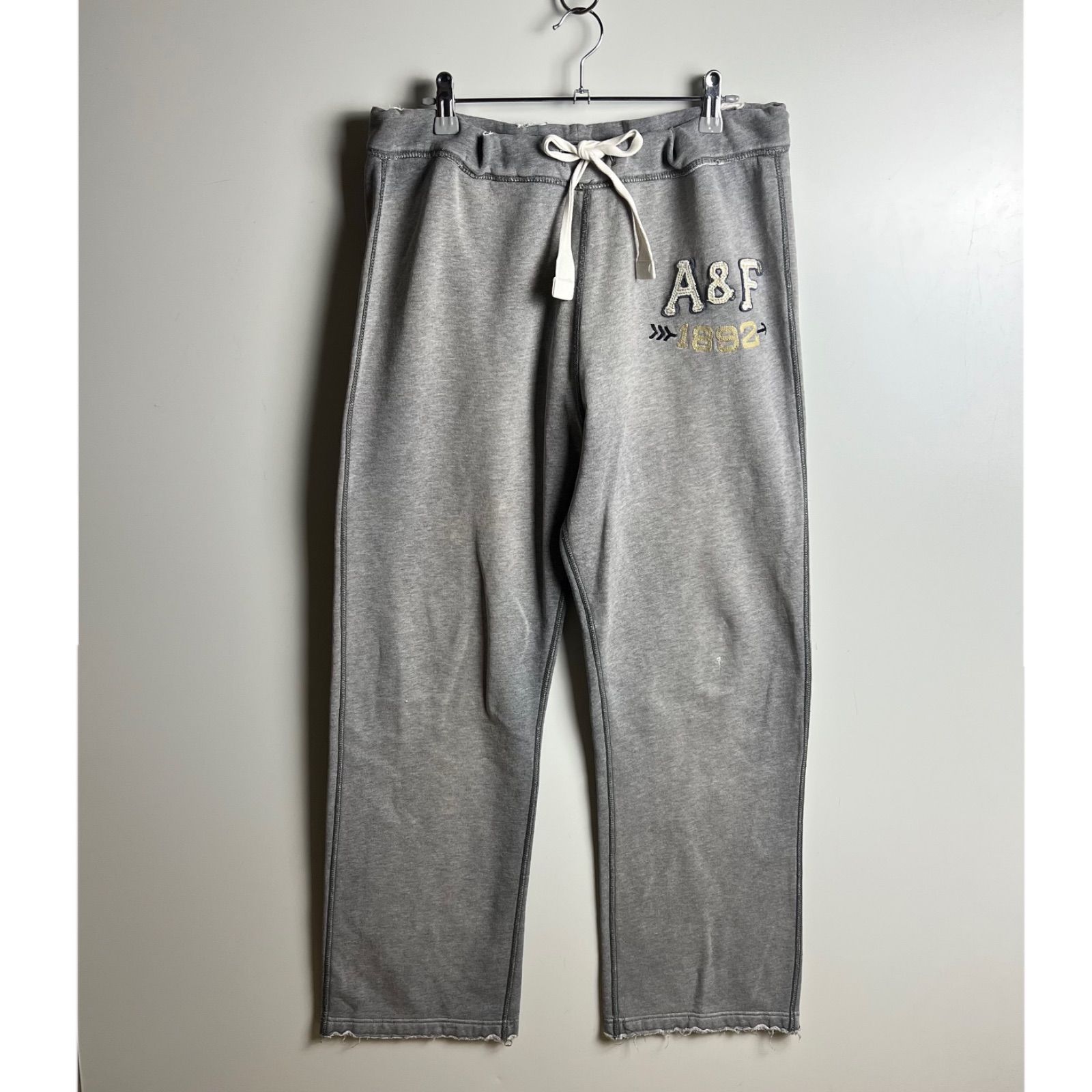 ABERCROMBIE&FITCH 00s y2k archive fade grunge sweat pants S 