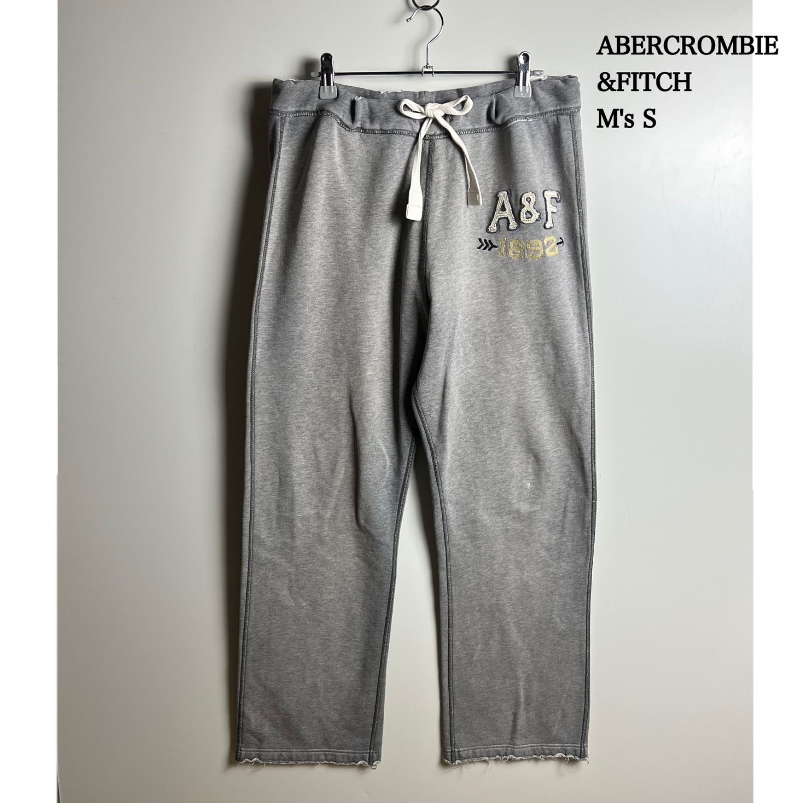 ABERCROMBIE&FITCH 00s y2k archive fade grunge sweat pants S