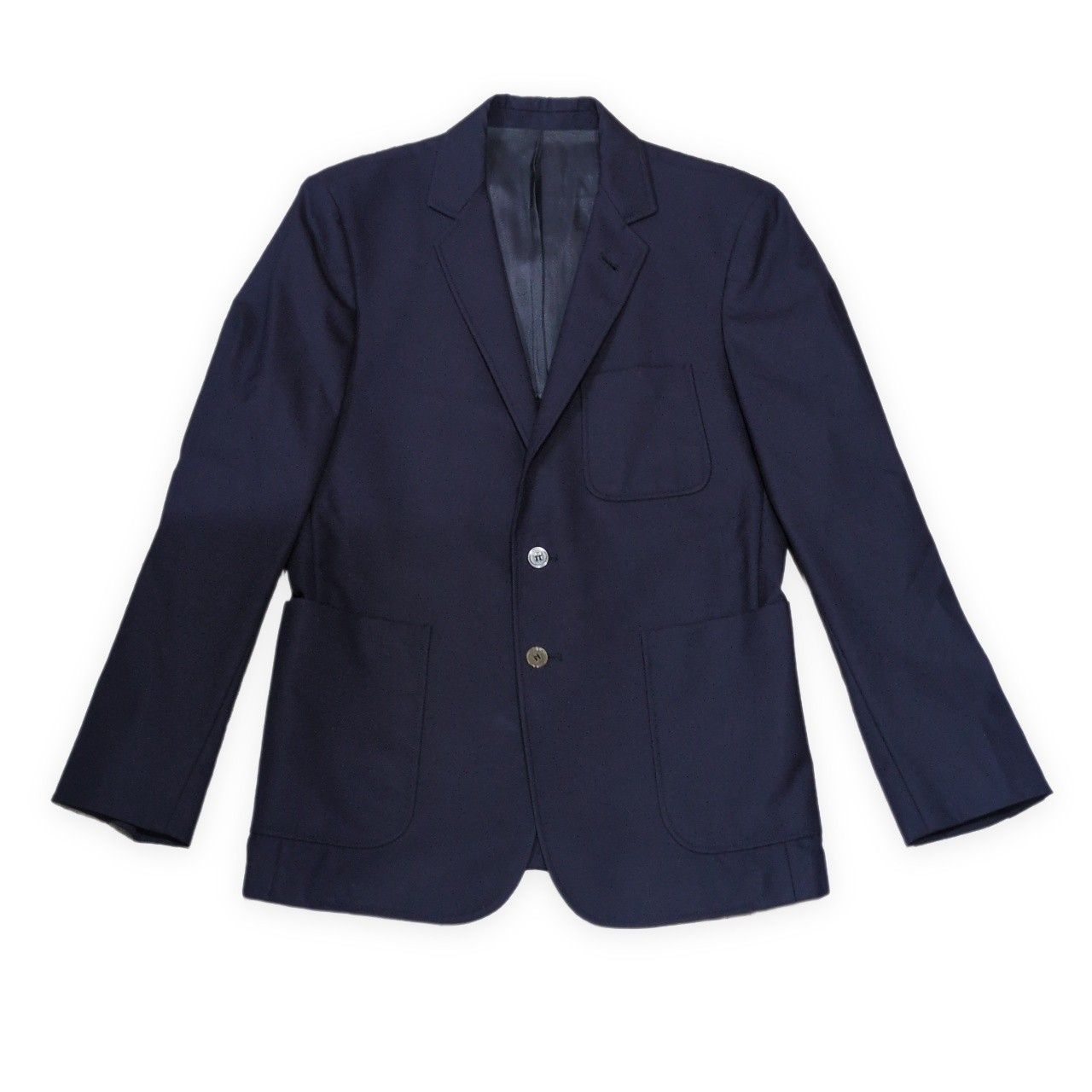 Maison Kitsune メゾンキツネ セットアップ カジュアルスーツ ジャケット スラックス ネイビー フランス製 メンズ 46/44 Maison Kitsune メゾンキツネ セットアップ カジュアルスーツ